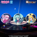 Vocaloid Series Miku Rin Luka Moeyu Miku Merch Blind Box Tinplate Shiny Badge